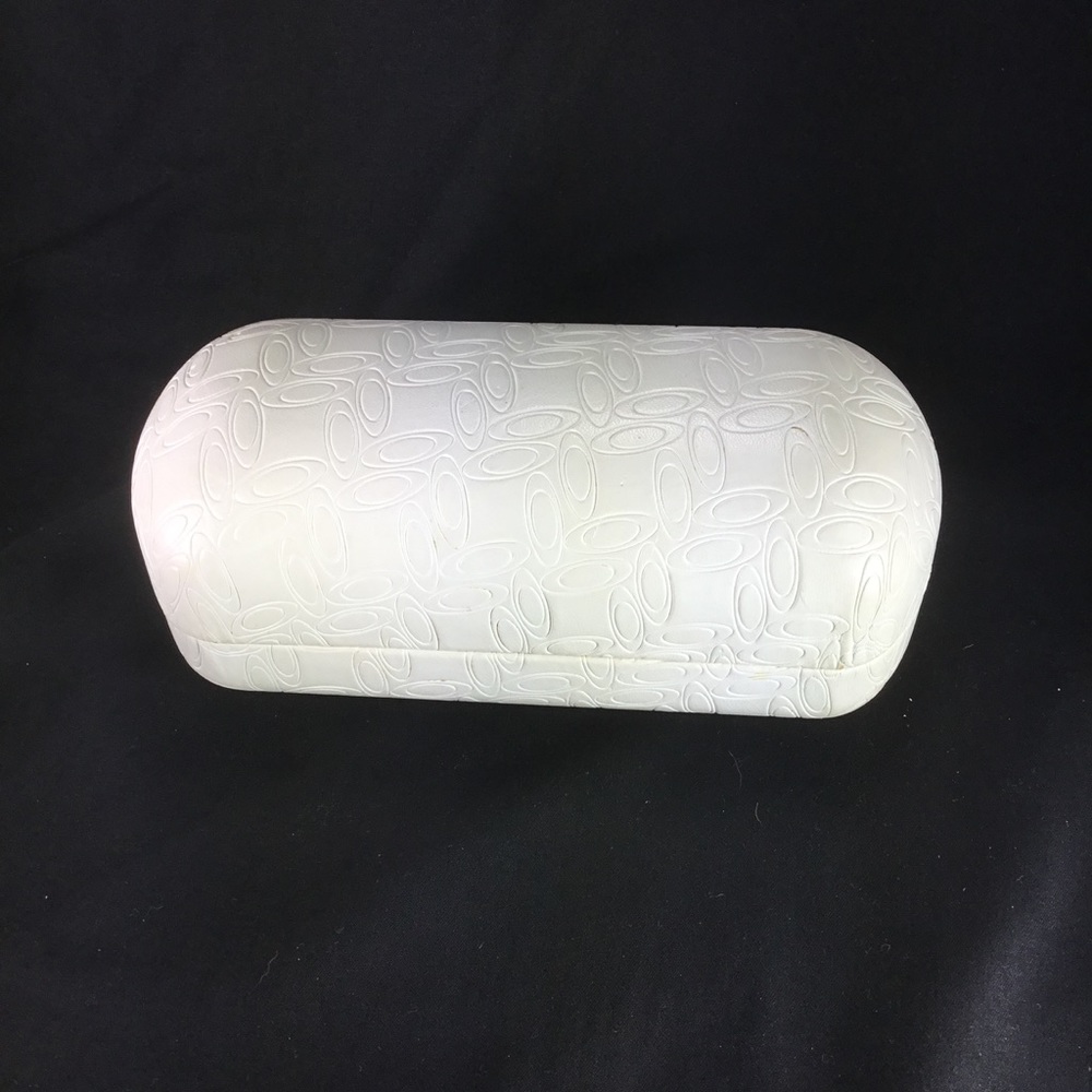 Oakley white sunglasses white hard case